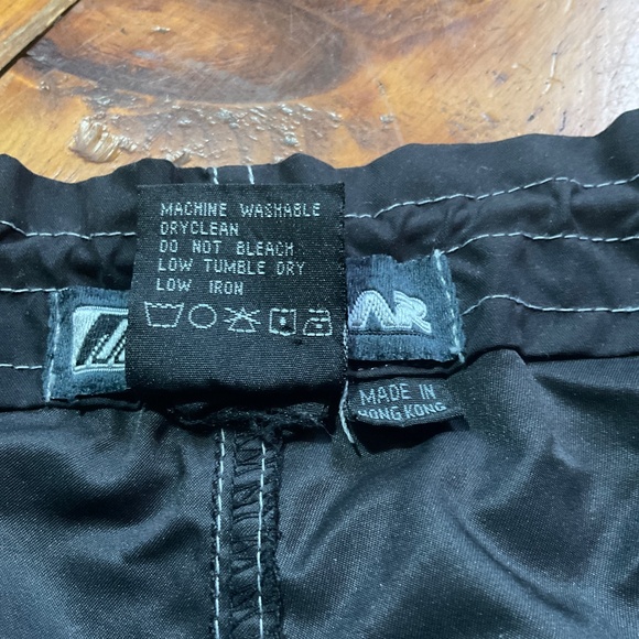 Vintage MacGear Punk Rave Goth Baggy Streetwear Cargo Black pants size Small - Picture 4 of 12